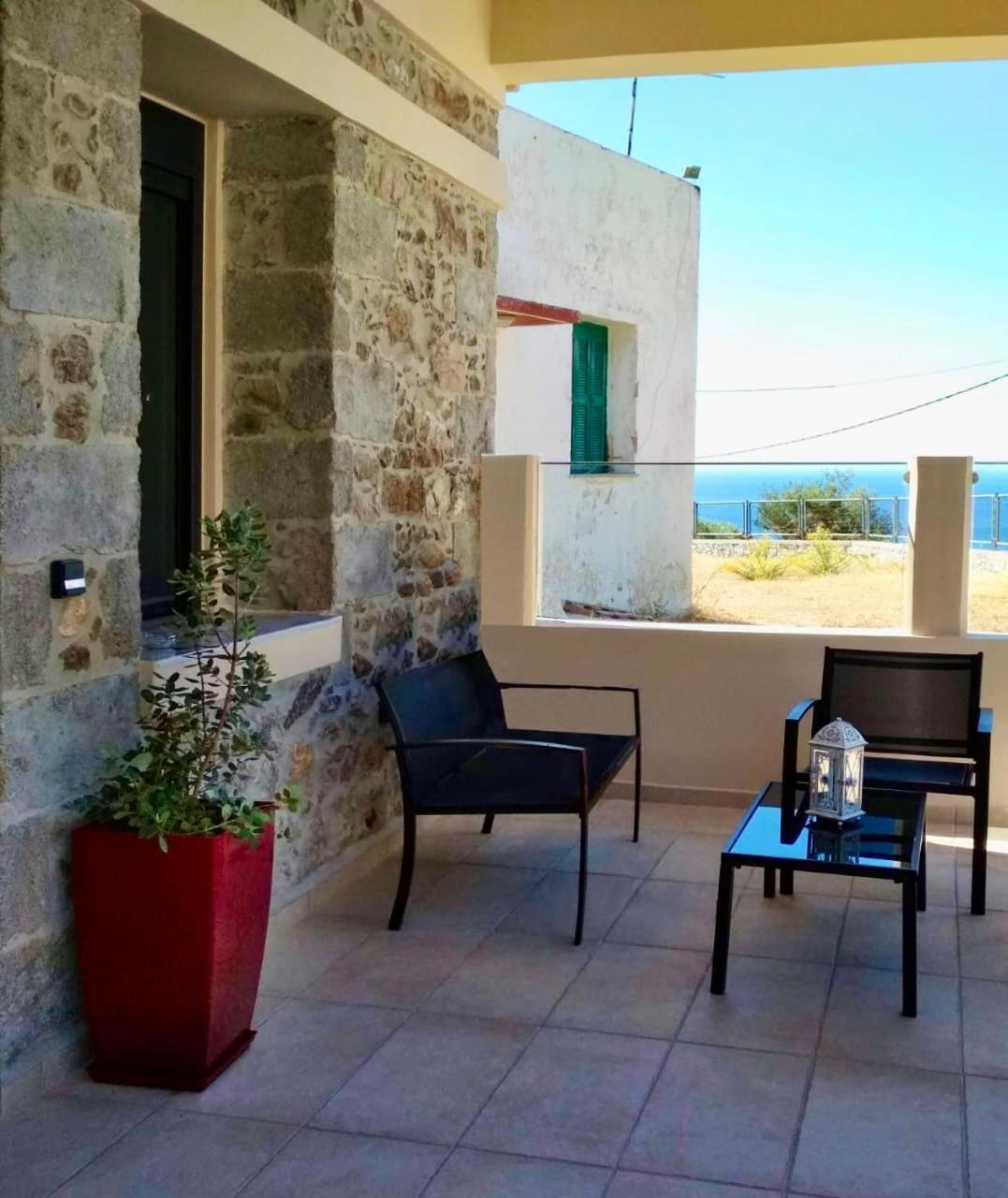 Capostango Apartments - Stunning Views Of Libyan Sea Ano Rodhakinon Екстер'єр фото
